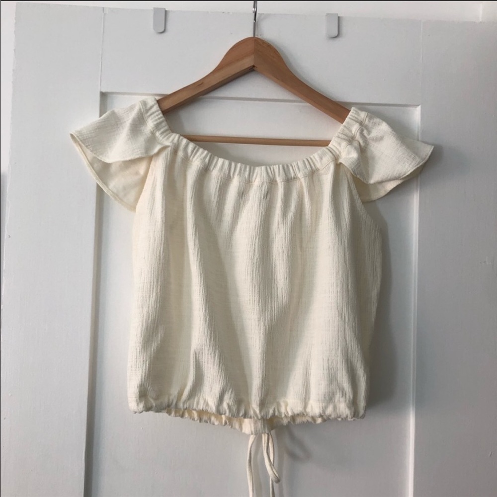 Madewell off shoulder top